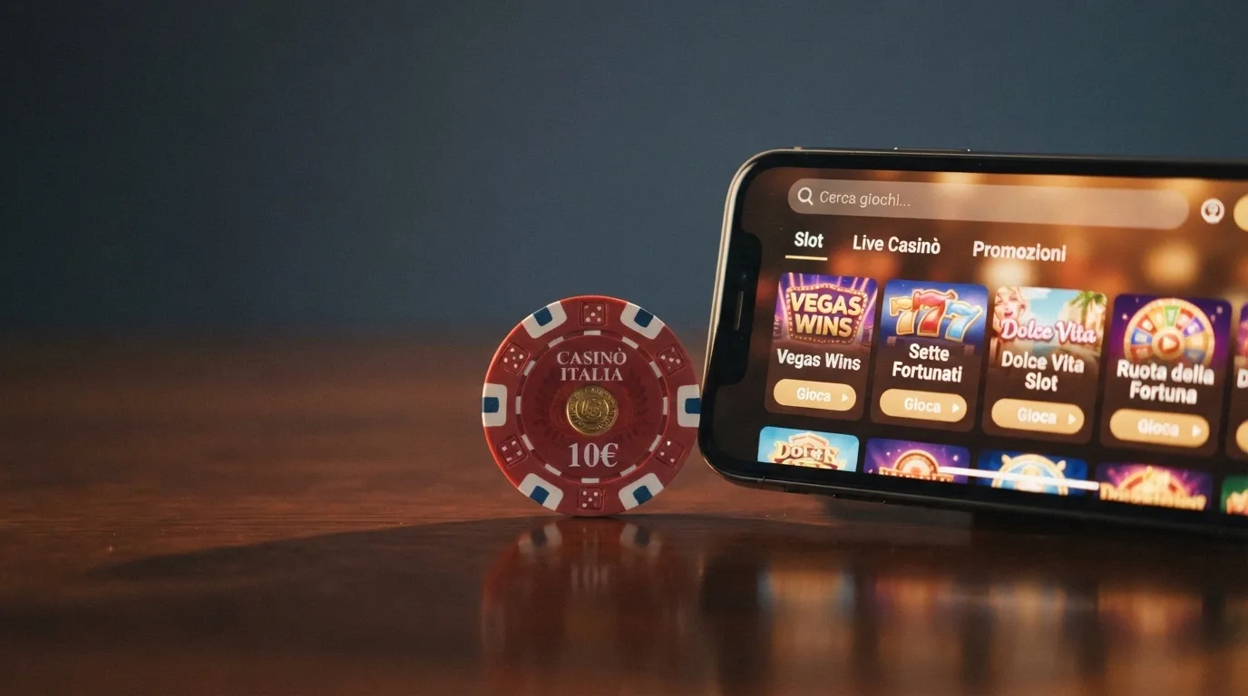 Una tabella con i nomi dei casinò ADM e le rispettive soglie di deposito minimo messe a confronto